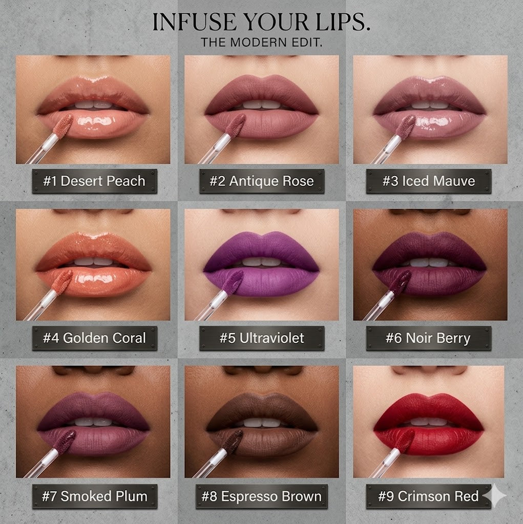 Lakerain Juicy Pop Pod Gel Lip Gloss, Hydrating Mirror Shine Lip Tint Infused with Ceramide, Buildable Fruit Juice Lip Stain for Glossy Pout Lips, 5 Shades Available for Custom Thin & Thick Lip Makeup Layering
