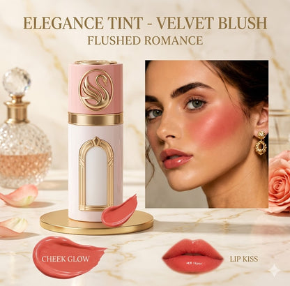 Natural Luminous Liquid Blush – Hydrating Lip & Cheek Tint, Smooth Texture, Everyday Natural Makeup Look